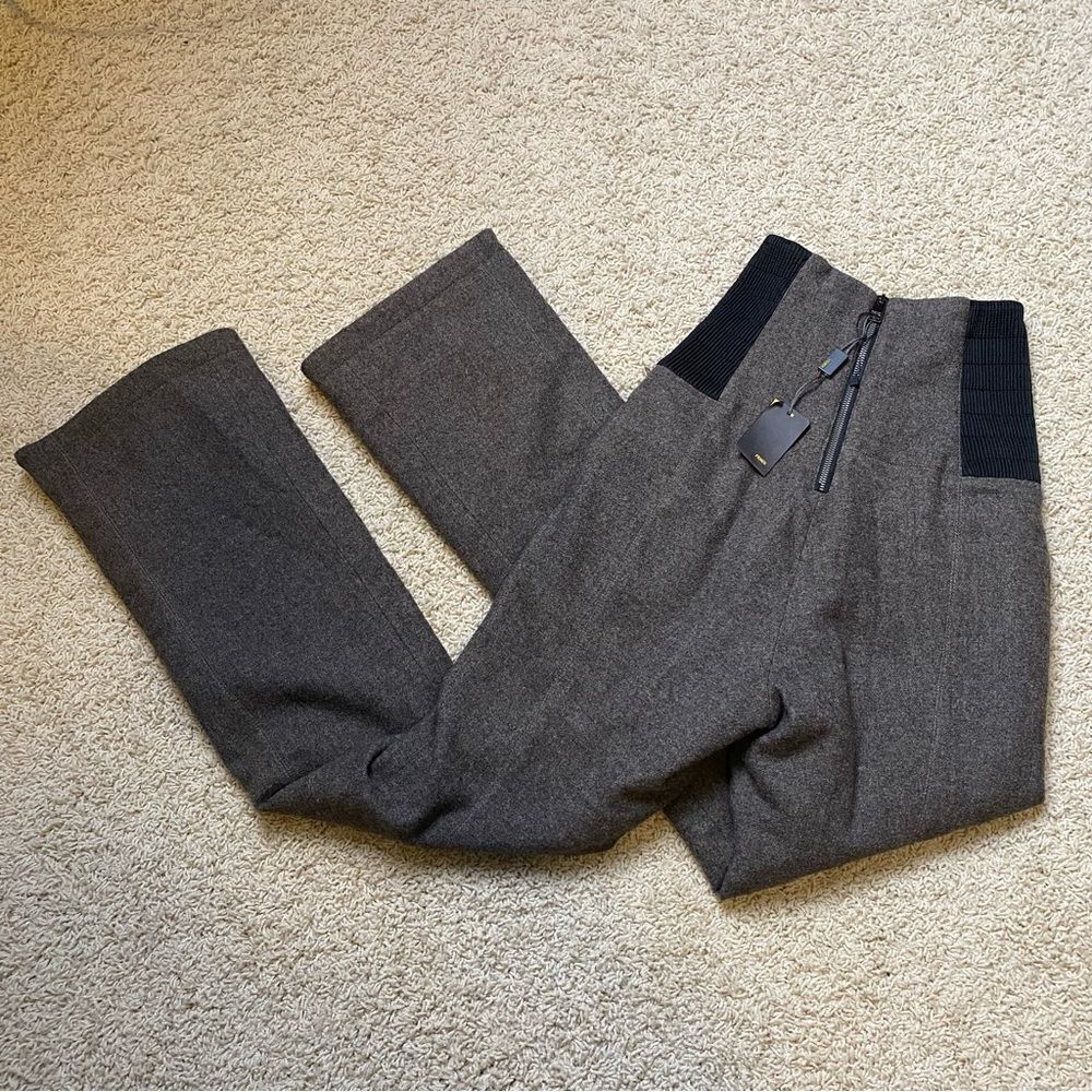 Fendi Ski Trousers Women size 40 / US 4 new with tags brown black - Picture 8 of 13